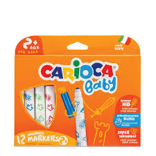 Carioca  Baby Markers. Pack of 12