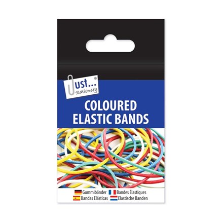 Assorted Colours Elastic Bands