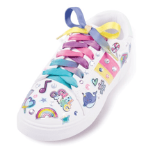 Load image into Gallery viewer, Make it Real Sticker Chic Rainbow Shoe Decorations
